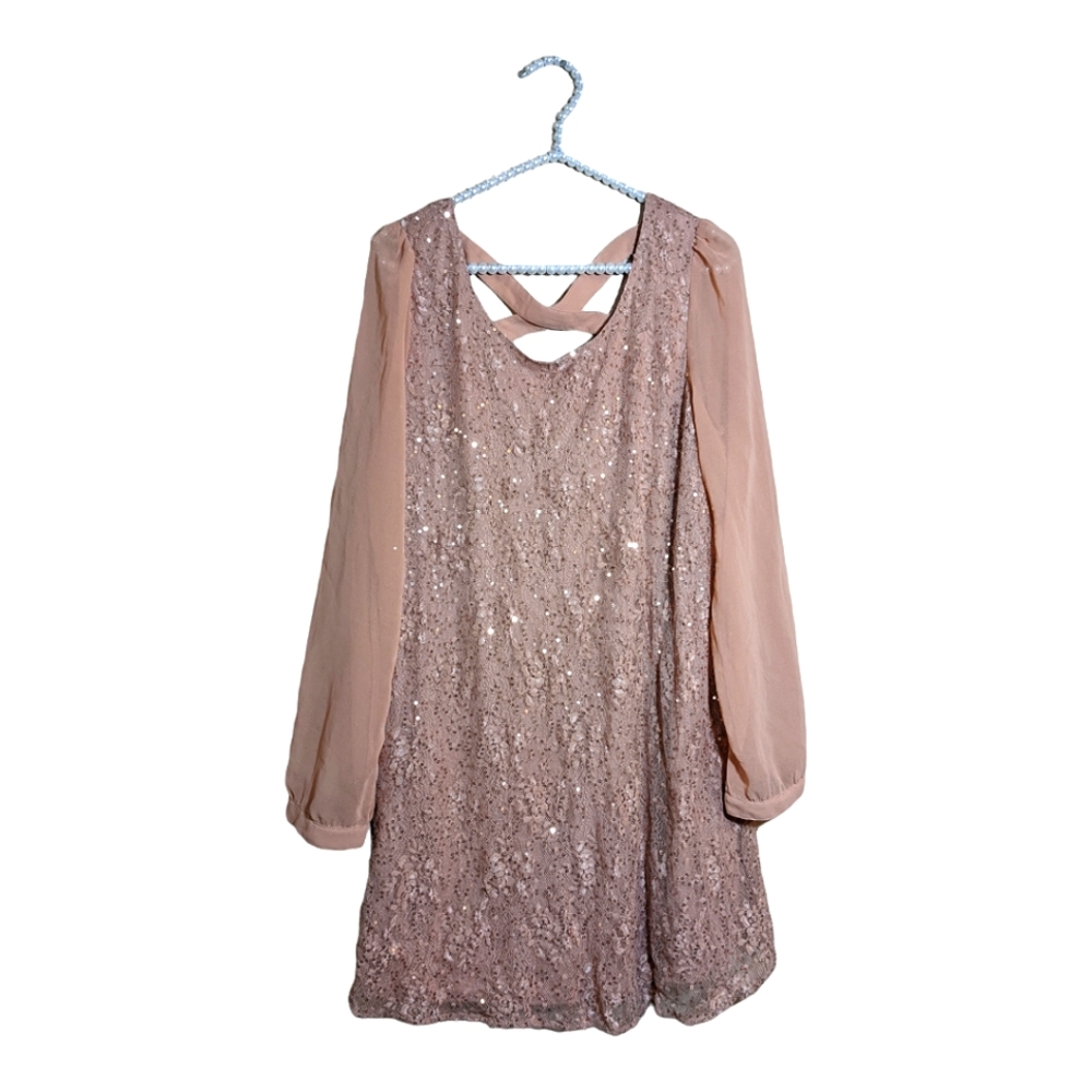 Blu Pepper sequin dress large
